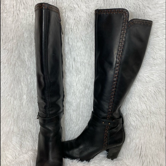Ugg Australia Leather Claudine Boot - Size 7 - Picture 1 of 11